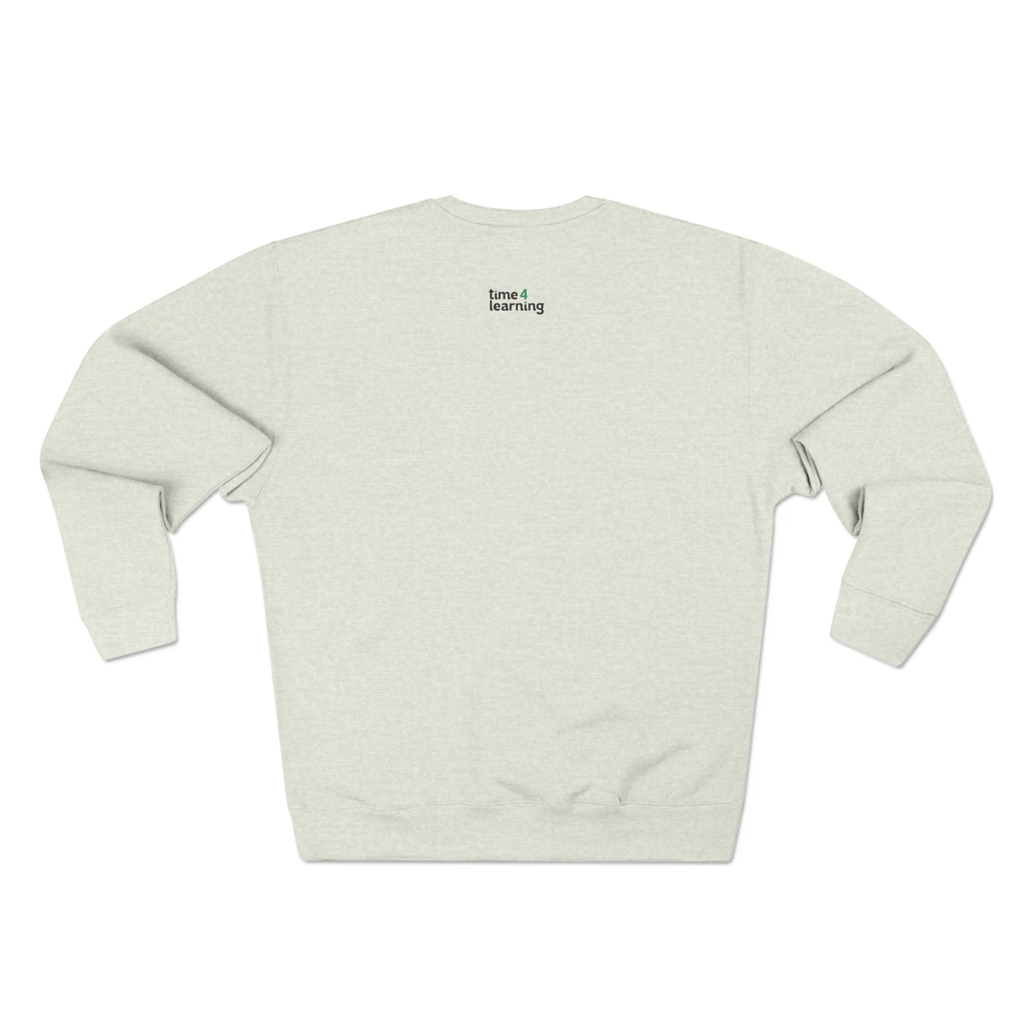 Adult Unisex Crewneck Sweatshirt | Life's the Lesson | Cozy Homeschool Gift for Students, Parents, Education Inspired Apparel, Casual Wear - Image 9